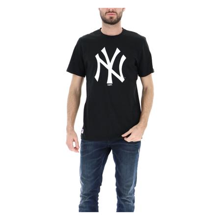 New Era T-shirt , Zwart , Heren , Maat: M