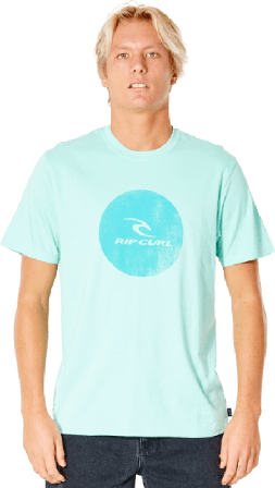 Rip Curl Men's Corp Icon Tee Men short-sleeved sweaters Blue M