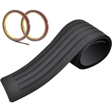 Auton takapuskurin suojus SUV-auton puskurin suojus 104cm Universaali joustava kumipuskurin suojus
