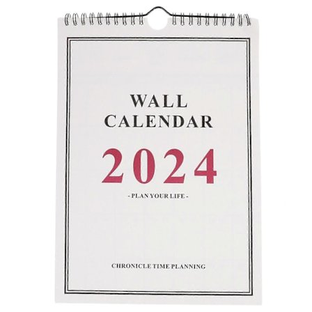 Väggkalender Hängande Kalender Månadskalender Vägg Hängande Kalender Papper Hushållskalender