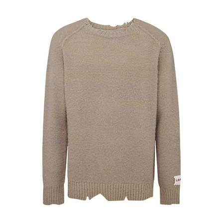 Moschino Round-neck Strik inbo, Herre