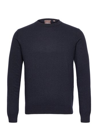 Oscar Jacobson Valter Roundneck - Navy - XL
