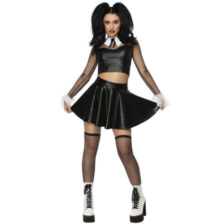 Gotisk Skolepige Kostume
