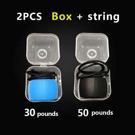 Fitness Face Masseter män ansiktsbehandling pop n go mun käklinje Käkträning Muskel tuggboll tugga bettbrytare träning blue black