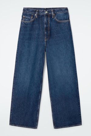 COS Women's Pool Wide Leg Jeans in Blue