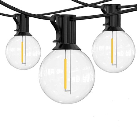 15 stk. glødetrådslyspærer, glødetrådslampe E12 G40