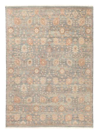 Handgeknüpft Usak Indisch Teppich 292X398 Orange/Beige