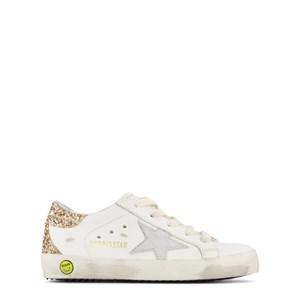 Kids - Golden Goose White Superstar Glitter Trainers 29 EU - Trainers - 29 EU - White - Mädchen