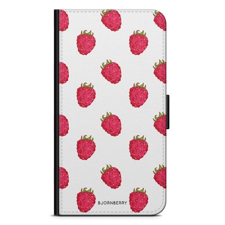 Bjornberry Plånboksfodral iPhone 12 Mini - Hallon