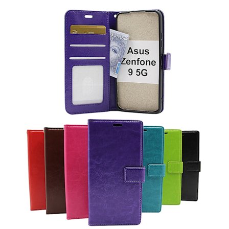 Crazy Horse Wallet Asus Zenfone 9 5G