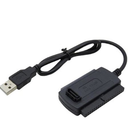 USB till IDE 2.0 Adapter Konverteringskabel för 2.5 3.5 SATA J9K Hårddisk