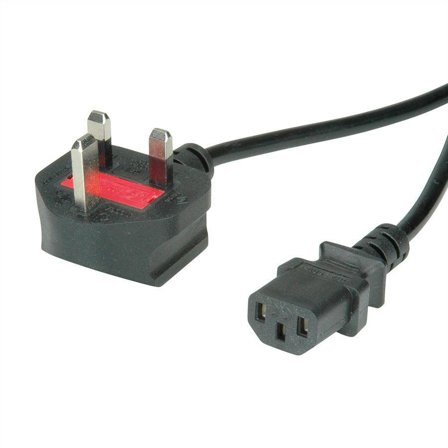 VALUE Power Cable Black 3 M Bs 1363
