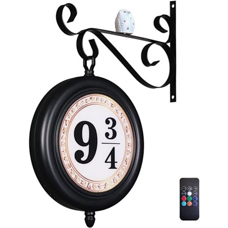 9¾ skilt Dekorativt lys Nattlys Vegglampe