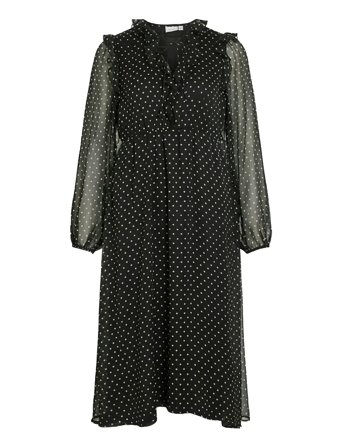 Vila | Viharley L/S Midi Dress | 40