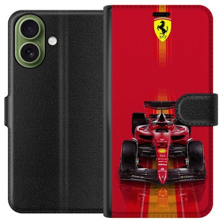 Yhteensopiva Lompakkokotelo Apple Apple iPhone 17 Ferrari Formula 1 -auto ikonisessa punaisessa muotoilussa urheilullisella tarkkuudella