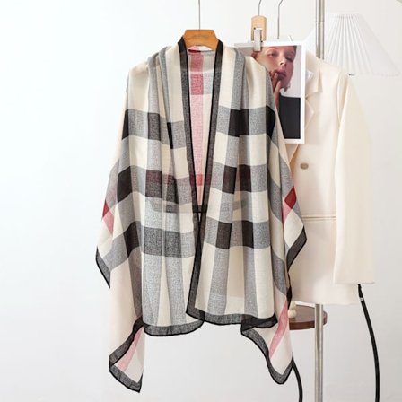 Naisten painettu puuvilla- ja pellavahuivi syksyyn ja talveen, pehmeä ja ihoystävällinen kaulahuivi ulkokäyttöön lämpimänä pitämään