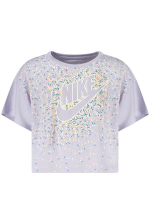Nike T-shirt Maniche Corte Bambina Viola