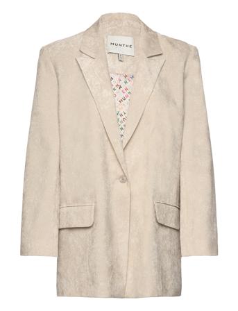 Gove Blazers Single Breasted Blazers Beige Munthe