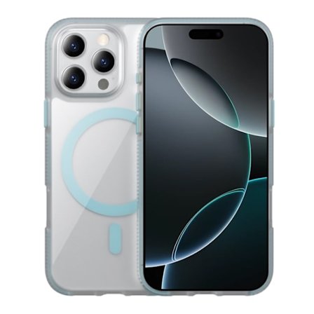 iPhone 16 Pro Max Skal - Ice Skin MagSafe PC Hybrid TPU Telefonfodral