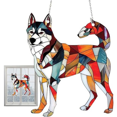 Solskydd - Hund Akryl Solfångare Fönster (A)