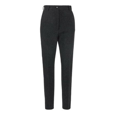 Dolce & Gabbana, Chinos Zwart, Dames, Maat:XS