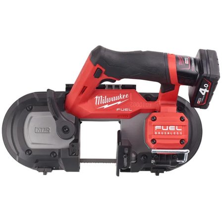 Milwaukee M12 FBS64-402C Båndsav med batteri og oplader, Maskiner