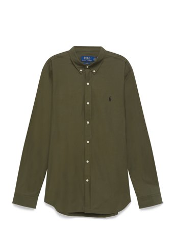 Polo Ralph Lauren Slim Fit Stretch Poplin Shirt - Khaki green - S