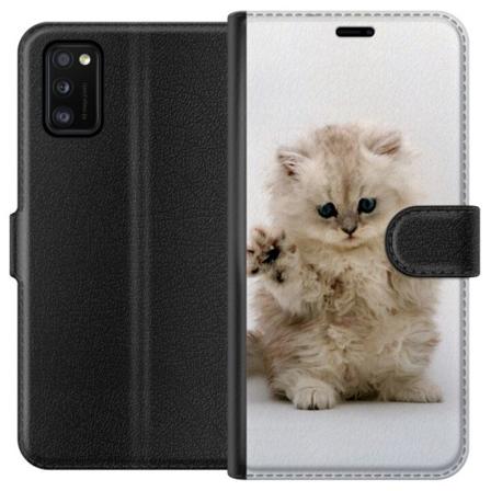 Samsung Galaxy A41 Lommeboketui Katt