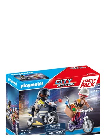 Playmobil Starter Pack Special Forces And Thief - 71255 Patterned PLAYMOBIL