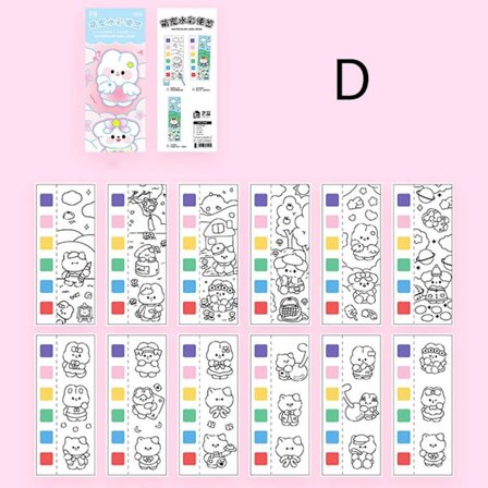 Pocket Akvarel Malebog Graffiti Billedbog D D