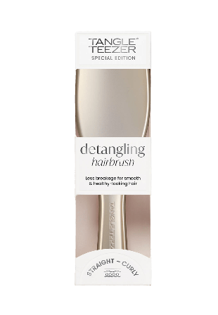 Tangle Teezer The Ultimate Detangler Chrome Champagne Gold Borstar & kammar Dam Guld 1 PCS