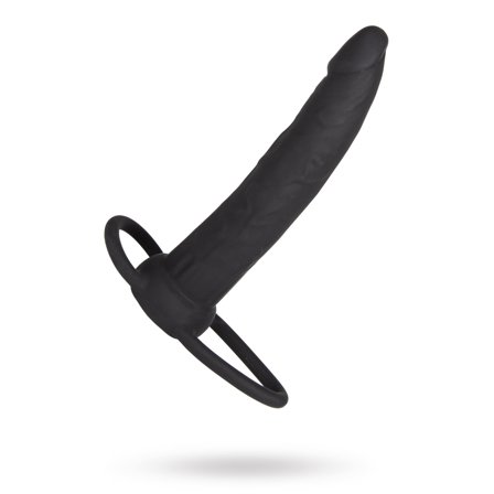 Silicone Double Penetrator C-ring - Vuxen.se - Silikondildo