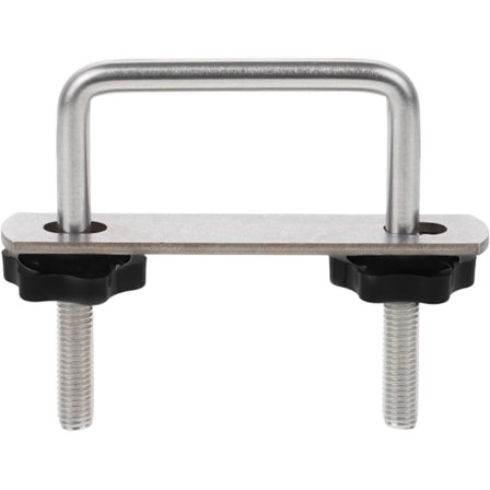 OUNONA Metall Takbox med U-Klämma Bagagehylla Bultar Bilhållare Van Monteringsfästen Tillbehör för de flesta bilar