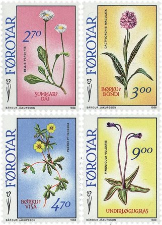 Færøerne AFA 156-59 - Postfrisk sæt
