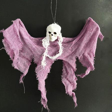 Halloween Hängande Skallehuvud Spöke Haunted House Escape Skräck