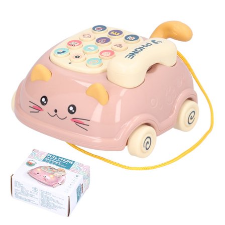 Multifunktionel Musik Telefon Legetøj Tidlig Uddannelse Lærings Legetelefon