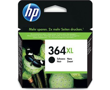 HP-364XL Black-HP 364XL Svart blekkpatron-Printing ink, toner & paper-Blekkpatroner