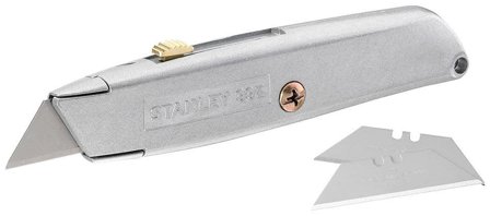 STANLEY 2-10-099 Universalkniv innfellbar, med 3 blad, Håndverktøy