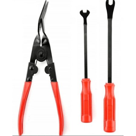 Billjusöppningstång 3-delad set