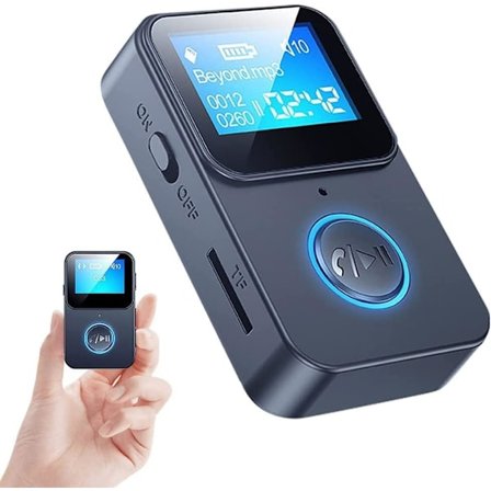 Bluetooth 5.0 MP3-spelare Portabel Mini Musikspelare för Barn med, ZQKLA