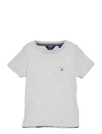 The Original Ss T-Shirt T-shirts Short-sleeved Grå GANT