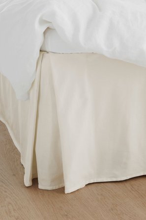 &Home - Helmalakana Heaven, korkeus 52 cm - Valkoinen - Helmalakanat - 160X200 - - Homeroom