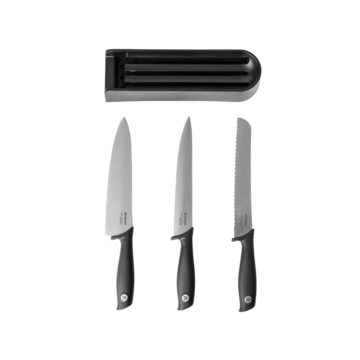 Tasty+ Knivblokk med 3 Kniver