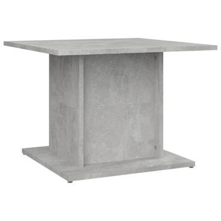 Vidaxl Soffbord Betonggrå 55,5x55,5x40 Cm Spånskiva Grå