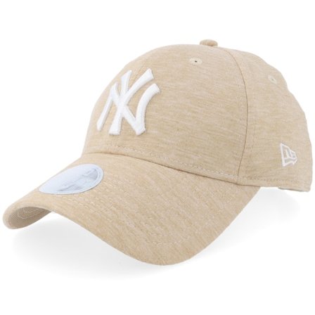 New Era - MLB - Beige - adjustable - Cap - New York Yankees Womens Jersey 9FORTY Stone/White Adjustable - Hatstore