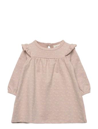 Nbfsage Ls Loose Sweat Dress Lil Dresses & Skirts Dresses Casual Dresses Long-sleeved Casual Dresses Beige Lil'Atelier