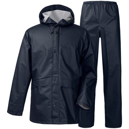 Didriksons Bioko Unisex Set Unisex rainwear sets Blue L
