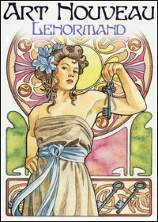 Art nouveau Lenormand. Con 36 carte Lunaea Weatherstone