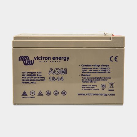 Batteria per il tempo libero / batteria di consumo Victron Deep Cycle, AGM, 12 V, 14 Ah