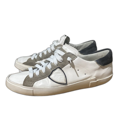 Philippe Model vita sneakers i skinn
